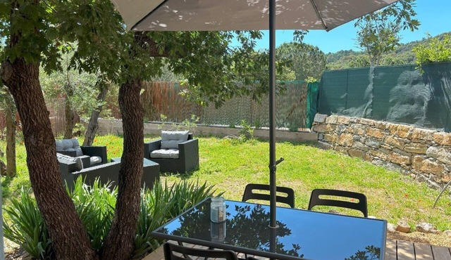 Air-conditioned flat for 4 people with garden - Golfe de St-Tropez