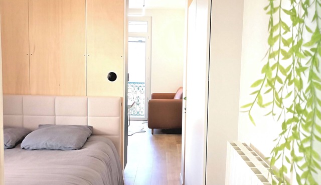 Air-conditioned curist apartment 5 minutes' walk from town center and spa center