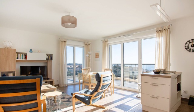 Air-conditioned apartment with pool, garage in a luxury residence