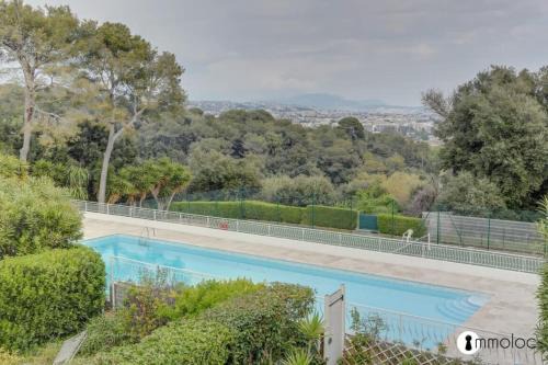 Air-conditioned house in residence with swimming pool and tennis court
