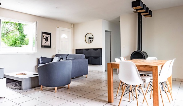 Air-conditioned house on the Arcachon basin