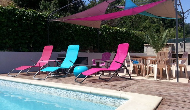 Air-conditioned villa, private pool, near Canet, Sunday to Sunday