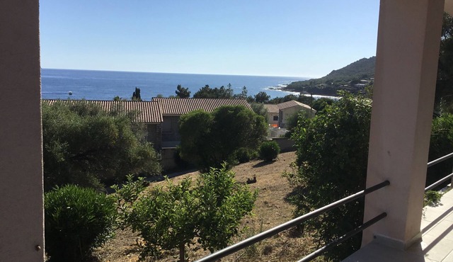 Air-conditioned villa by the sea Tiuccia Corse 350 m from the beach