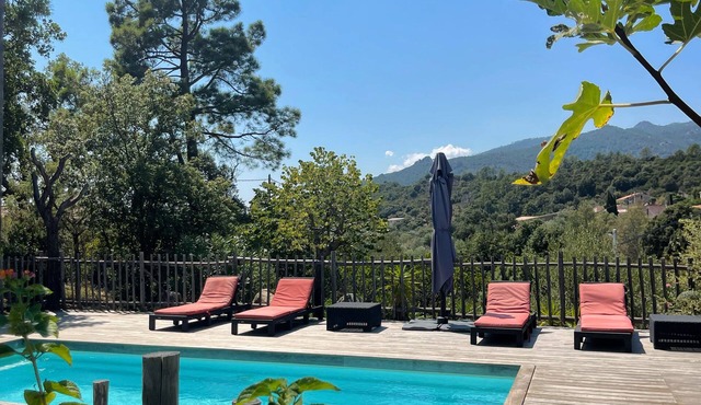 AIR-CONDITIONED VILLA 6 PEOPLE HEATED PRIVATE POOL NEAR PORTO-VECCHIO