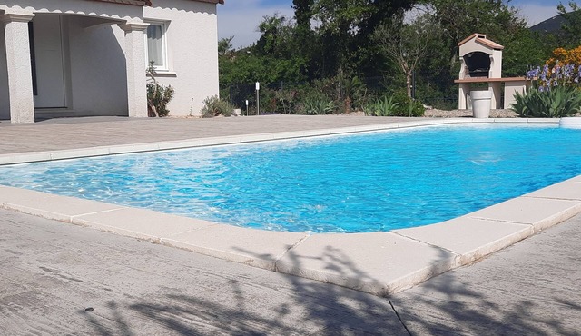 Air-conditioned villa with private pool Vallon Pont D'Arc