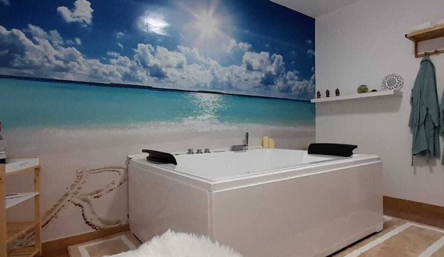 Air house with hydromassage