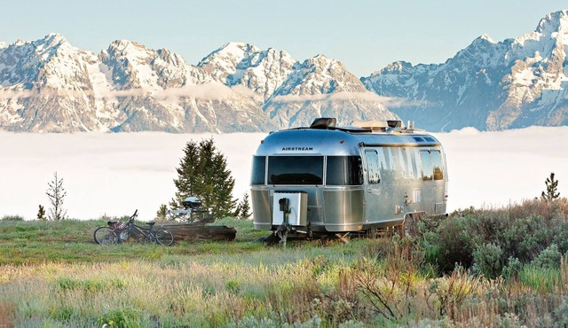 Airstream travel trailer