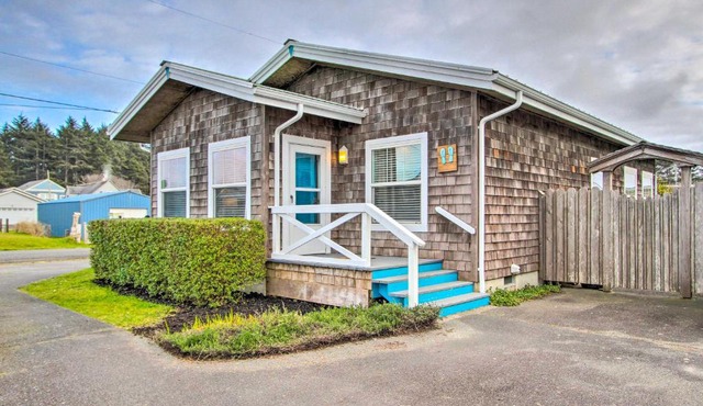 Airy Coastal Escape with Deck - Steps to Beach!