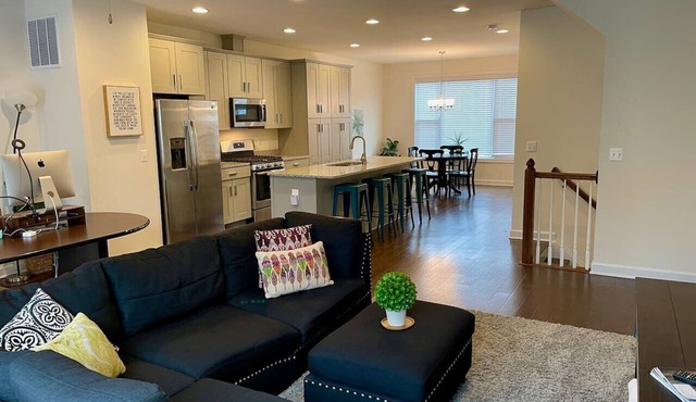 Airy Master Suite: Vaulted Ceiling, Private Bath