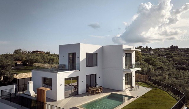 Akra Villa, a Cliffside Escape with Pure SeaViews