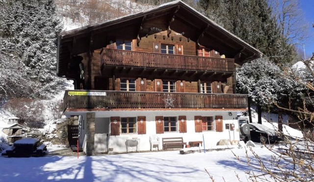 AL Champéry (Valais) conf apartment 4-6p, 2nd floor in wooden chalet, winter or summer. in Champéry