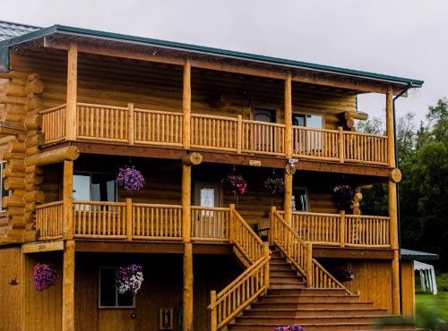 Alaska Knotty Pine Whole Building
