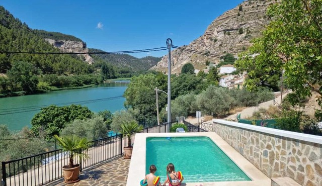 ALCALA DEL JUCAR, Casa rural Rio Tranquilo 1 -Piscina privada-