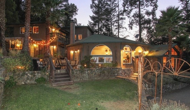 Alexander Valley Lodge w/Pool, Hot tub, Waterfall, Pool table and Tiki Bar
