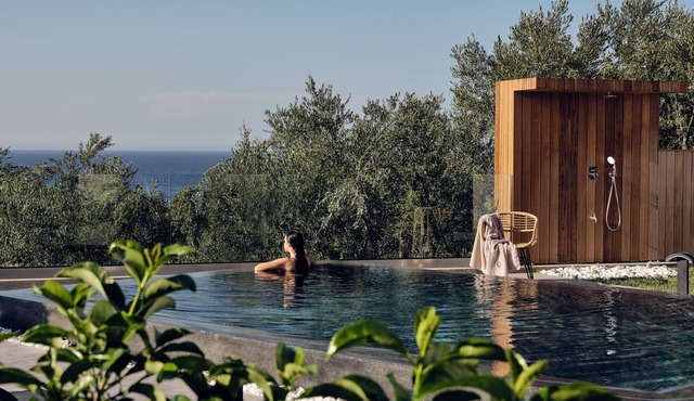 Alexandros Deluxe SeaView Villa, with Heated Pool