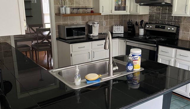 Alex’s Legacy 3 bedroom Oasis with private pool and fenced in yard.