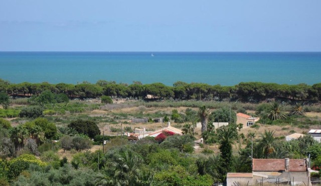 Alicante Area - a La Marina village apartment 2 bedrooms 2 bathrooms with fantastic sea views 750m country walk to beautiful sand beach