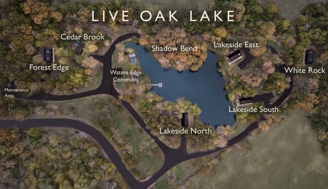 All 7 Cabins at Live Oak Lake