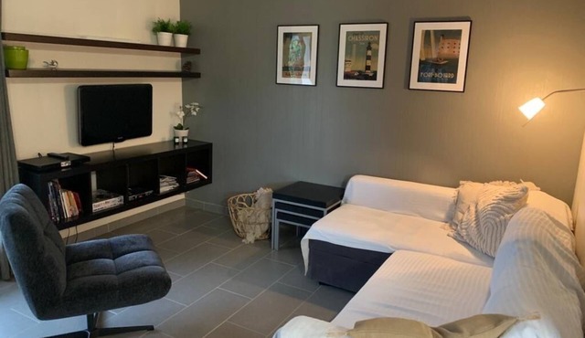 all comfort-calm-covered terrace with summer kitchen-Charger for electric car.