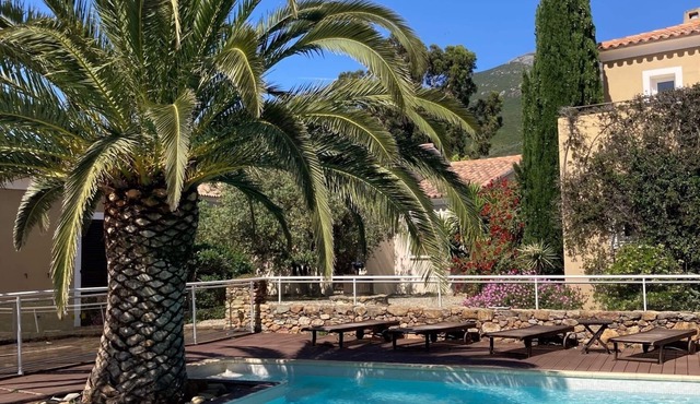 All Comfort Villa with Garden and Heated Pool in Corsica