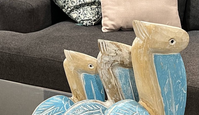 All included sparkling house 100 m to the beach and brilliant cafes and shops.