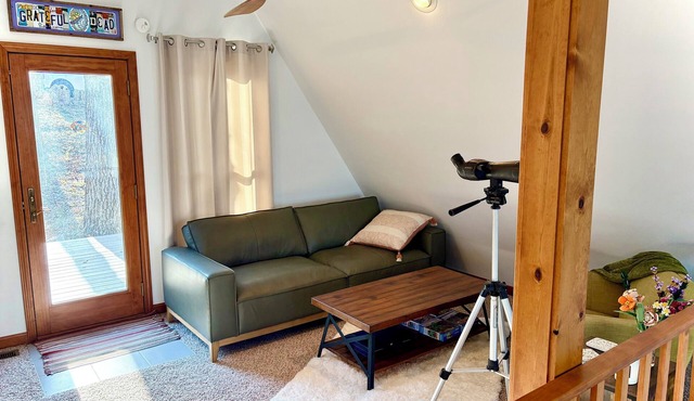 All-Season A-Frame with Private Swimming Dock and Great Fishing