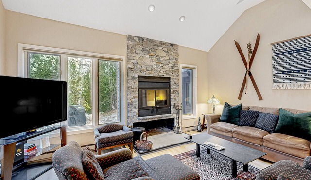 All-season landing pad with resort amenities, mtn views, & W/D - dog-friendly