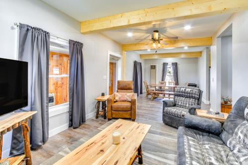 All-Season Seney Home w/Private Yard & Fire Pit!
