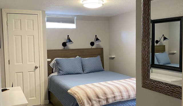 ALL the amenities! Park Hill Garden Level Guest Apartment.