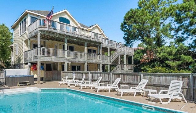 All Will Be Whale: Oceanside | Private Heated Pool | Hot Tub | Rec Room