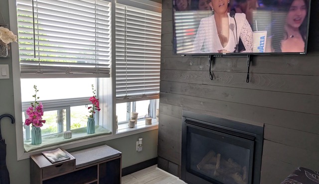Almaguin Hideaway Retreat: Rustic and chic 1-bedroom house. Downtown South River