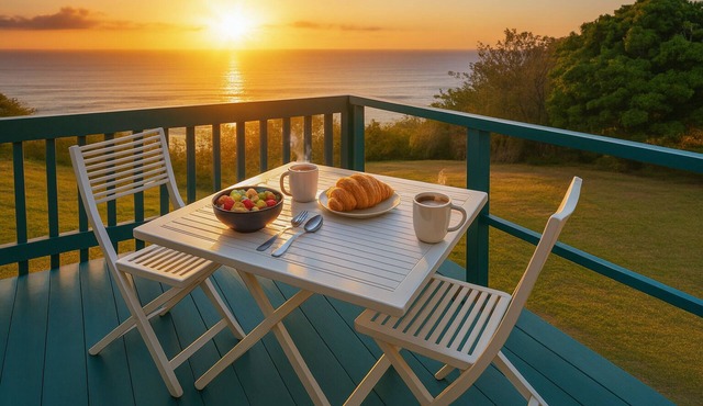 Aloha Magic Cottage Farm Stay, Rustic Farm Cottage W/180° Sunrise & Ocean Views