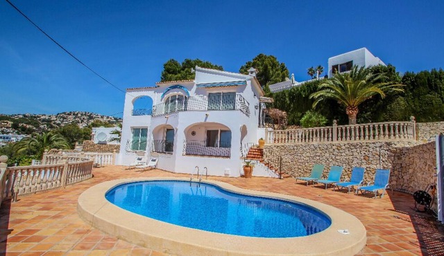 Aloha - sea view villa with private pool in Benissa