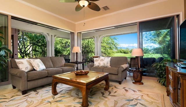 Alohale - Serene Premium View Luxury Villa, Mauna Kea & Golf Views.Paradise