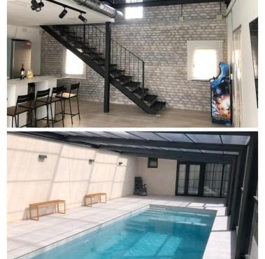 Alojamiento El Pez, Casa con piscina climatizada