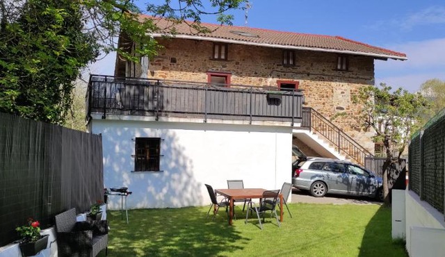 Alojamiento rural, jardín, a 25 minutos de Bilbao, parking gratuito