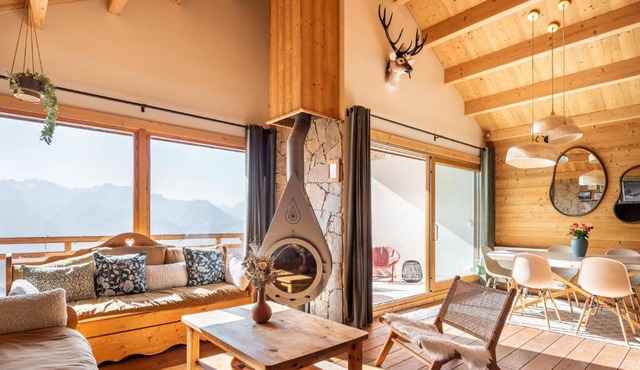 Alpe d'Huez Houses - Chez Gaston - Comme un chalet 4 chambres pour 10p