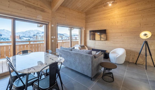 Alpe d'Huez Houses - Chez Ernest - Gentianes - Magnifique 1 chambre cabine