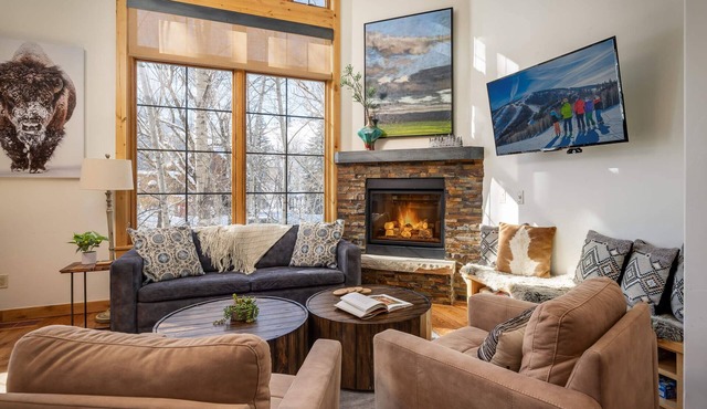 Alpen Glow Row House 6 | Pet Friendly | Downtown Steamboat