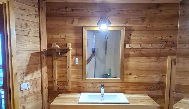 Alpine chalet in Chapelles (Dôme de Vaugel), at the beginning of Vanoise