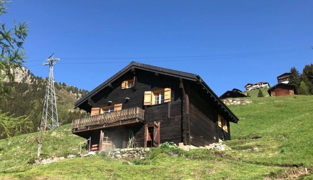 Alpine hut Riederalp Planier in the Aletsch Arena