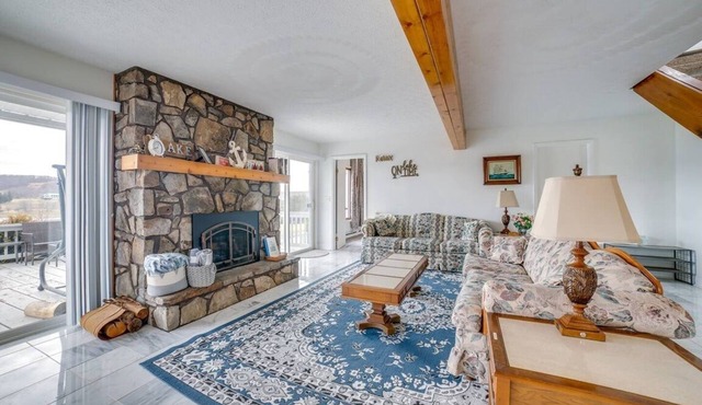 Alpine Lake Resort Home: Stunning Lake Views!