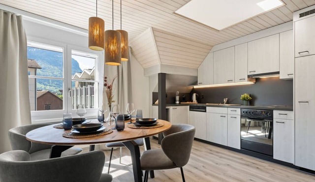 AlpsView Jade/FreeParking/AC/Andermatt/Lucerne