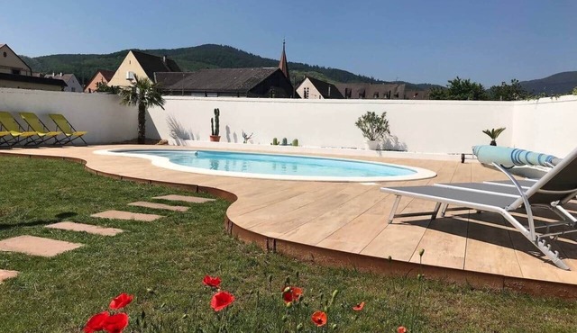Alsacebnb - Gîte Avec Piscine Privée et spa