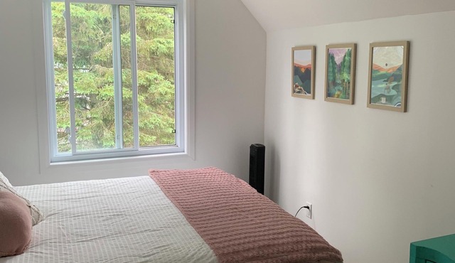 Amazing winter chalet with WiFi in Sainte-Lucie-des-Laurentides. Pets friendly.