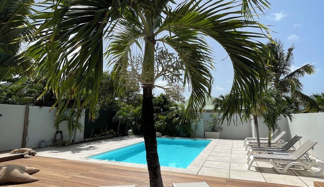 Amazing villa in Orient bay, close to the beach with private pool