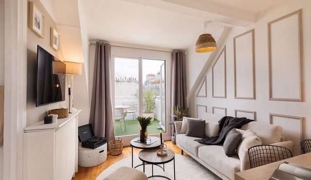 Amalfi - Studio et balcon à Auteuil