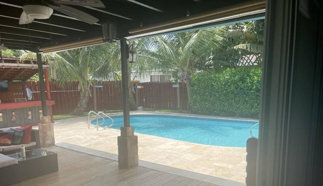 Amazing 3 bedroom Vacation Home with the backyard of your dreams.