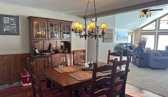 Amazing 3-bedroom cabin on Lake Granby. Unobstructed water view.