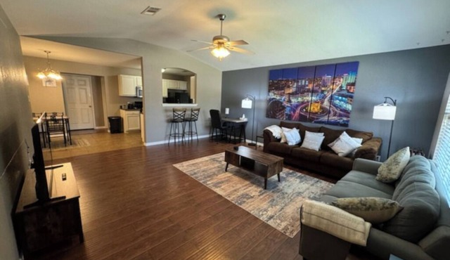 Amazing 3-bedroom home with 2 full baths. Spacious fenced backyard. WiFi present
